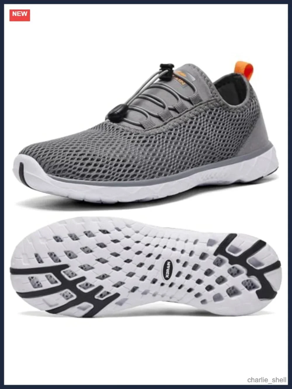 Men's Water Shoes Quick Dry Xdrain Sneakers Lightweight Comfort